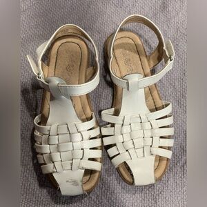 Self Esteem Girls white Sandal